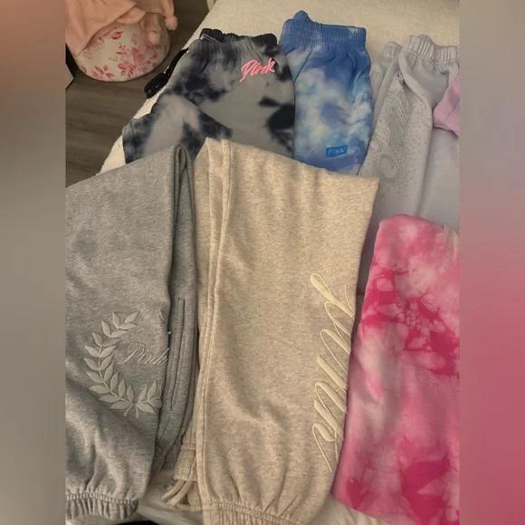 PINK VS XS-M SWEATPANTS BUNDLE - Picture 4 of 11